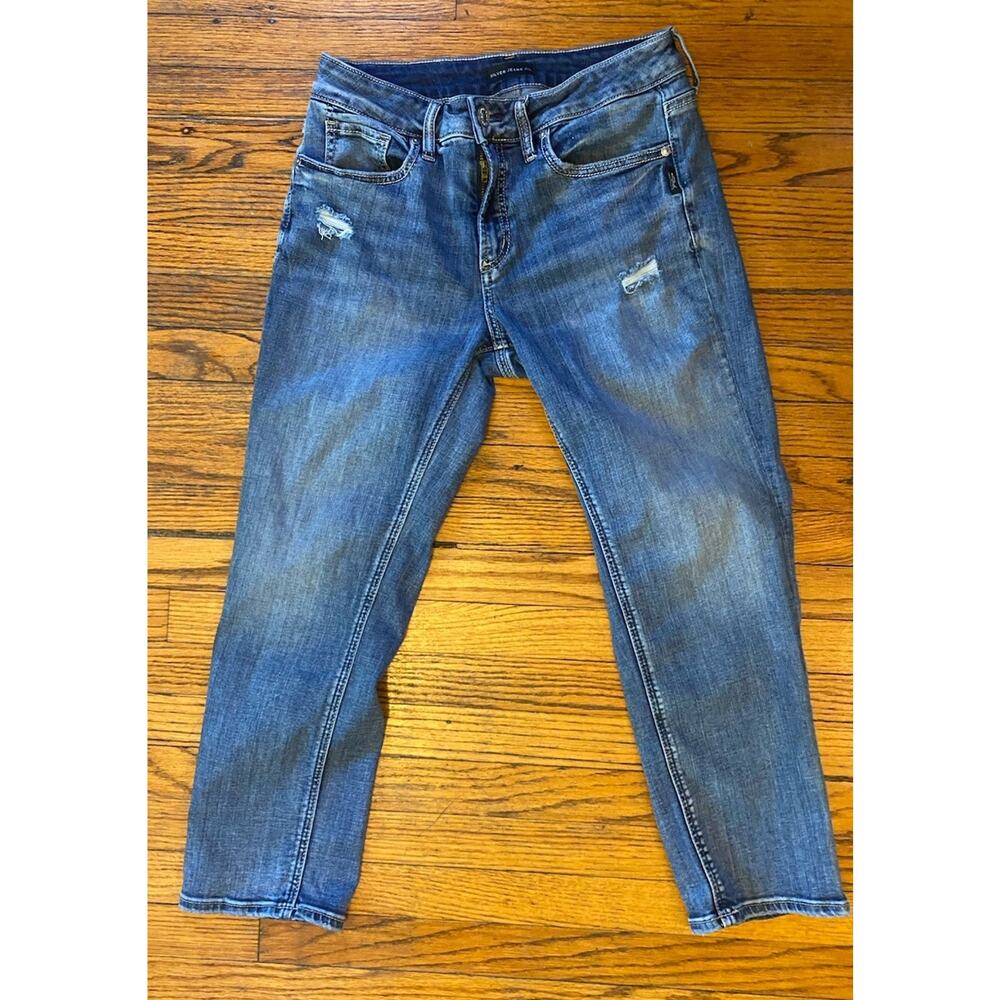 Silver Suicide Capri Jeans Women’s Size 30